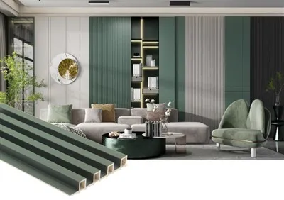 Dekorativna ploča s pločama serija WPC -a zaleđena zidna ploča